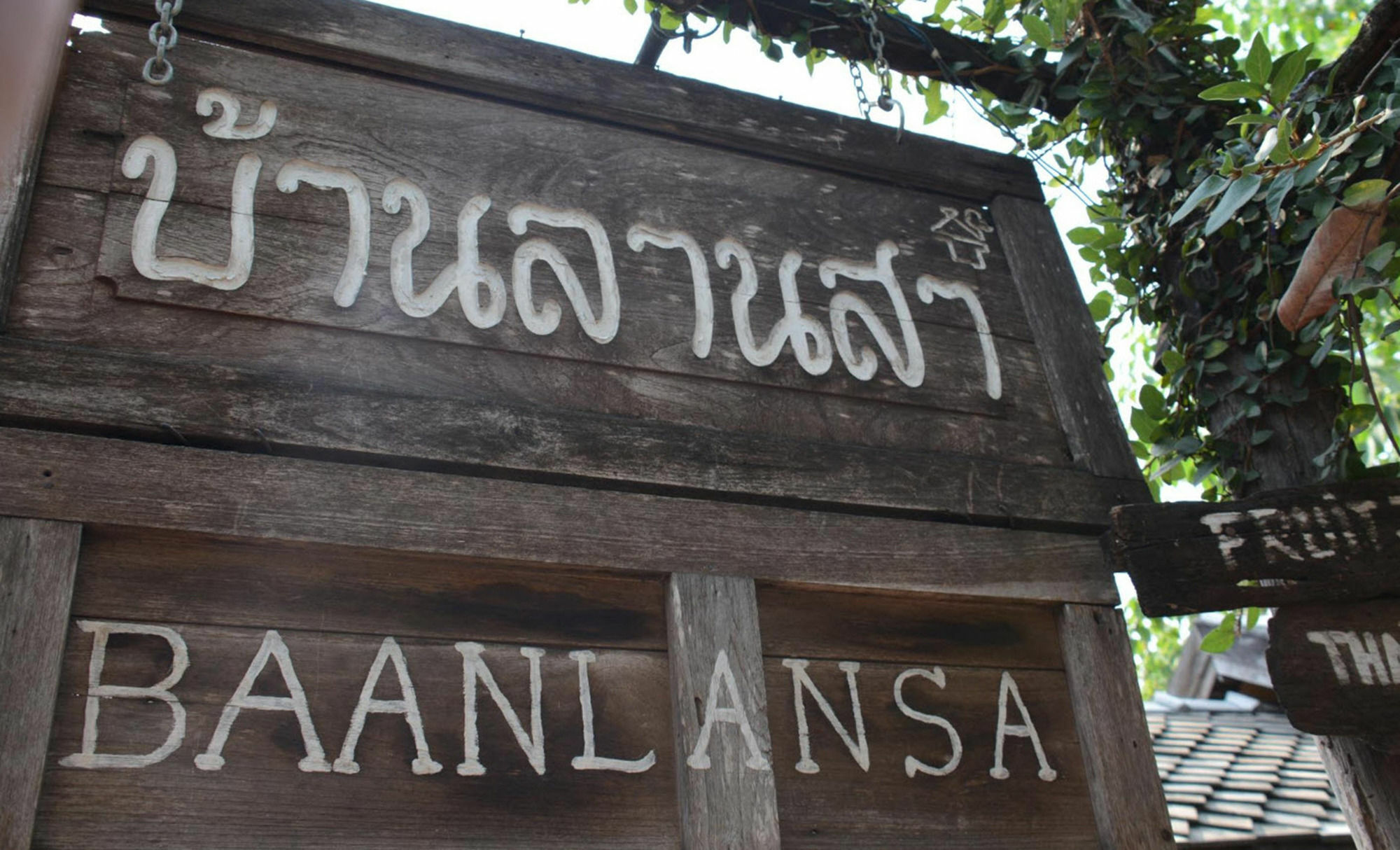 Baanlansa Bed&Bar Hotel Chiang Mai Buitenkant foto
